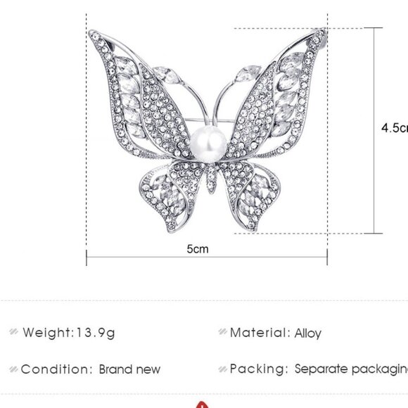 Butterfly Brooch - Picture 3 of 4